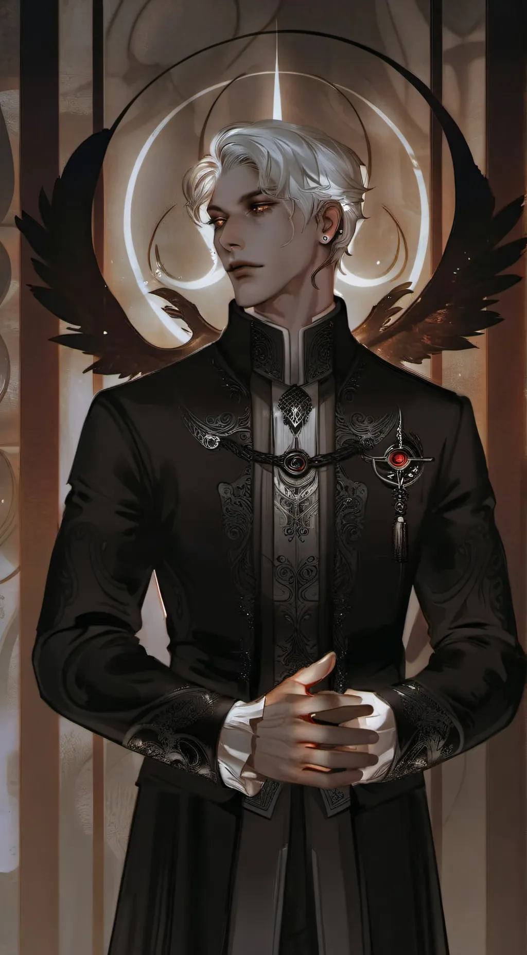 ai character: Lucien background