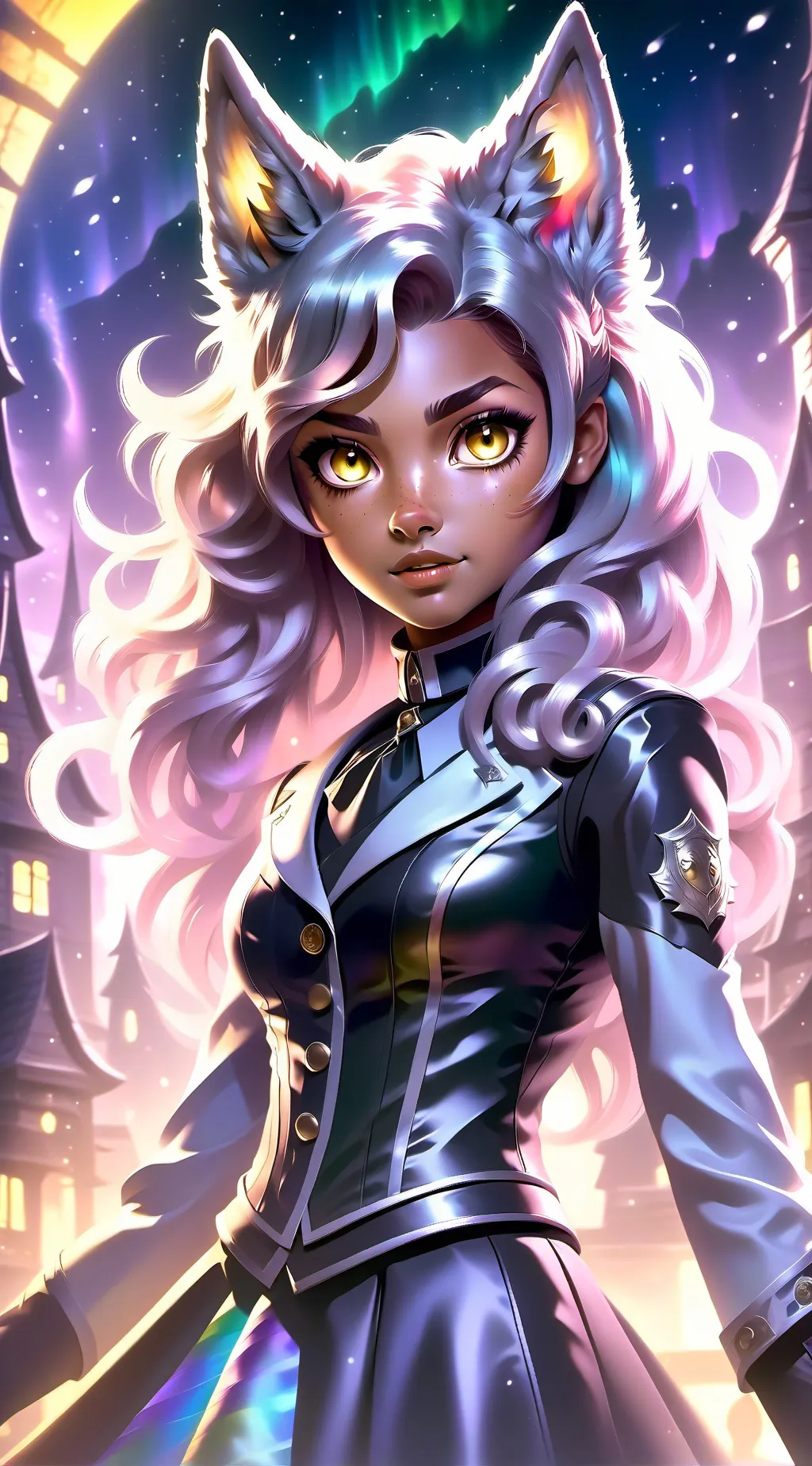 ai character: Claire  background