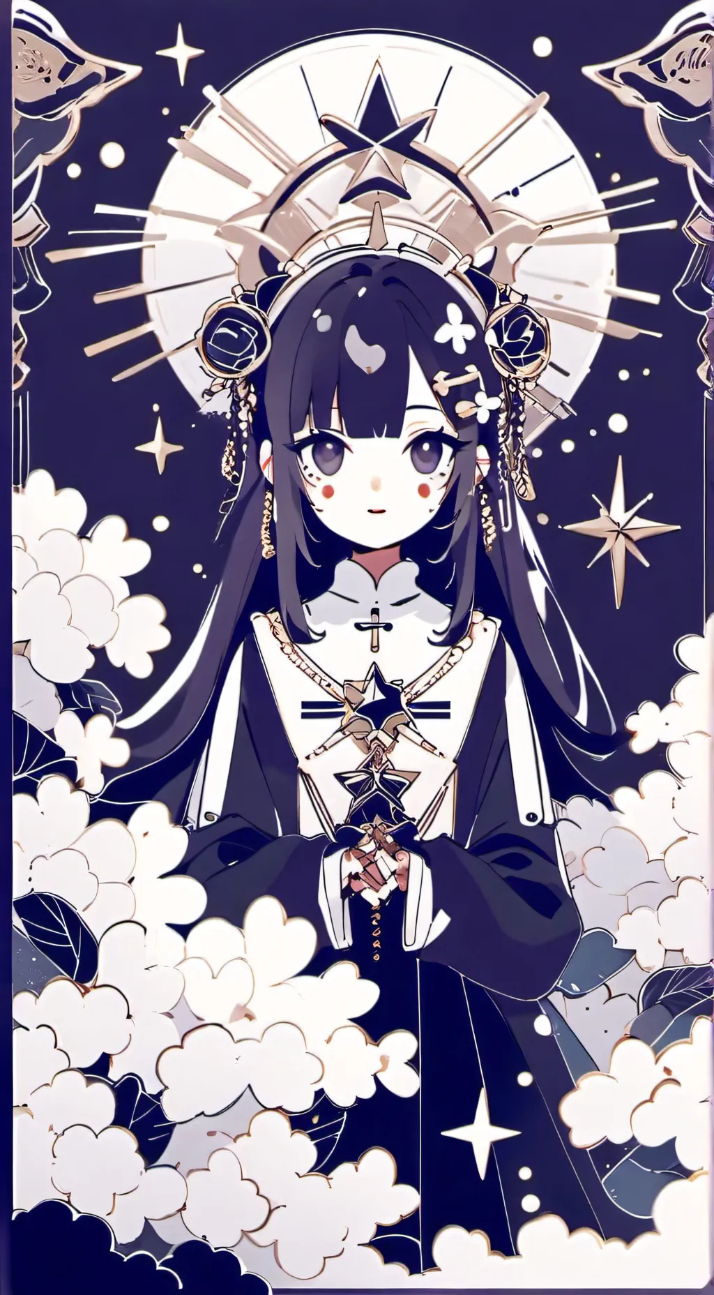 ai character: Hermana muerta background