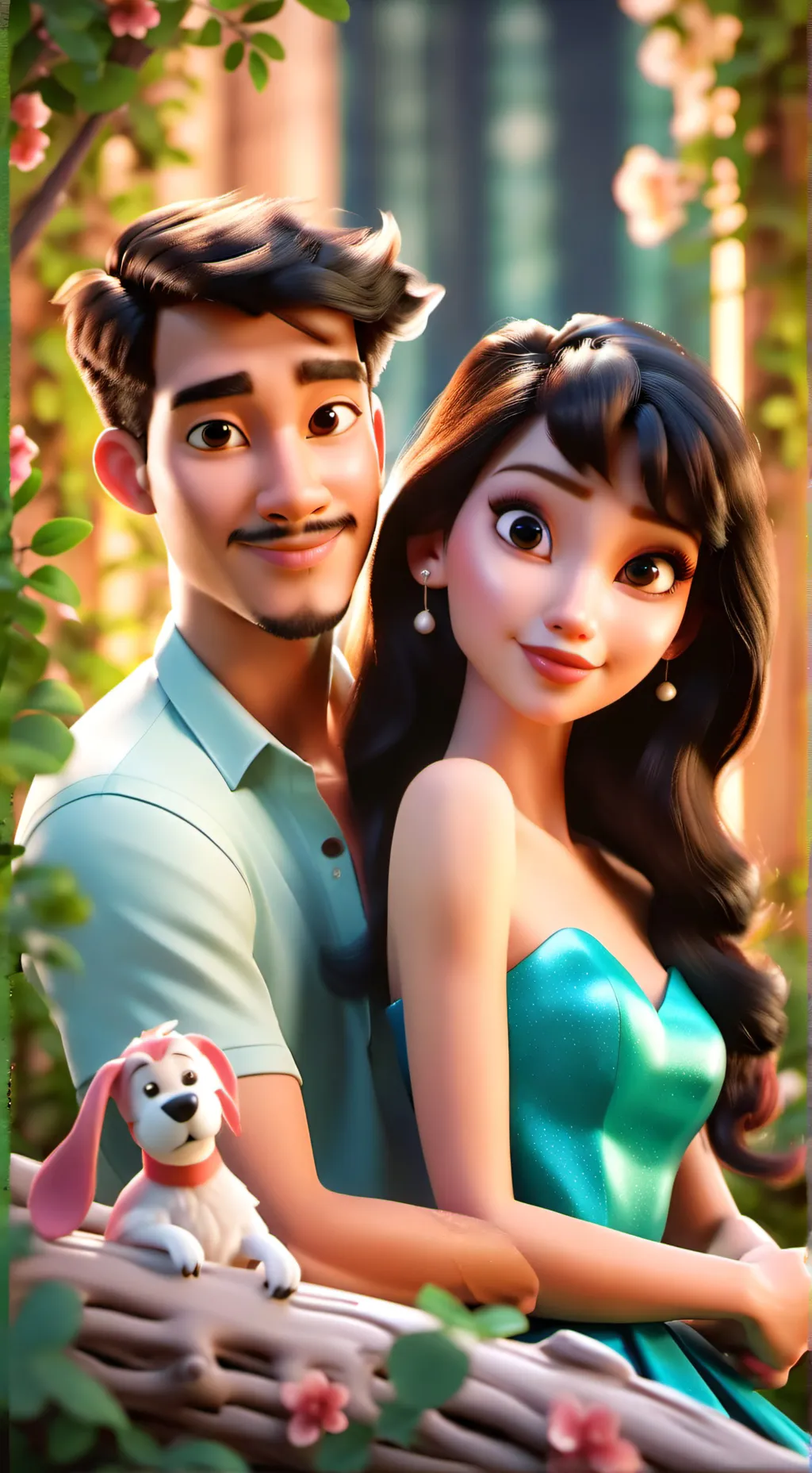 ai character: JULIANA  background