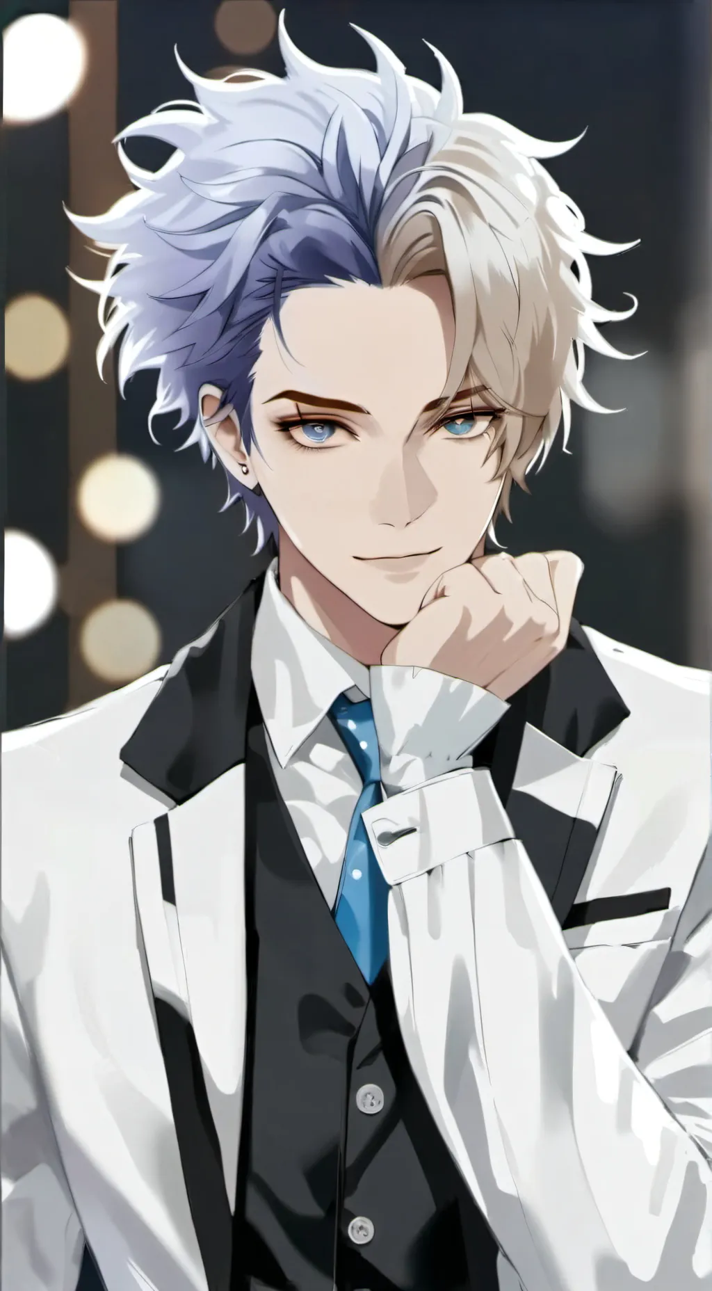 ai character: :: Zack! 🖤🚬 .. background