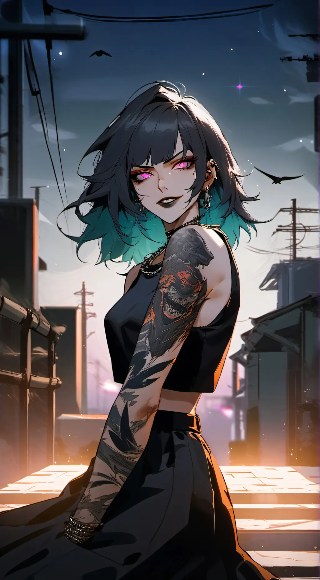 ai character: Amaris background