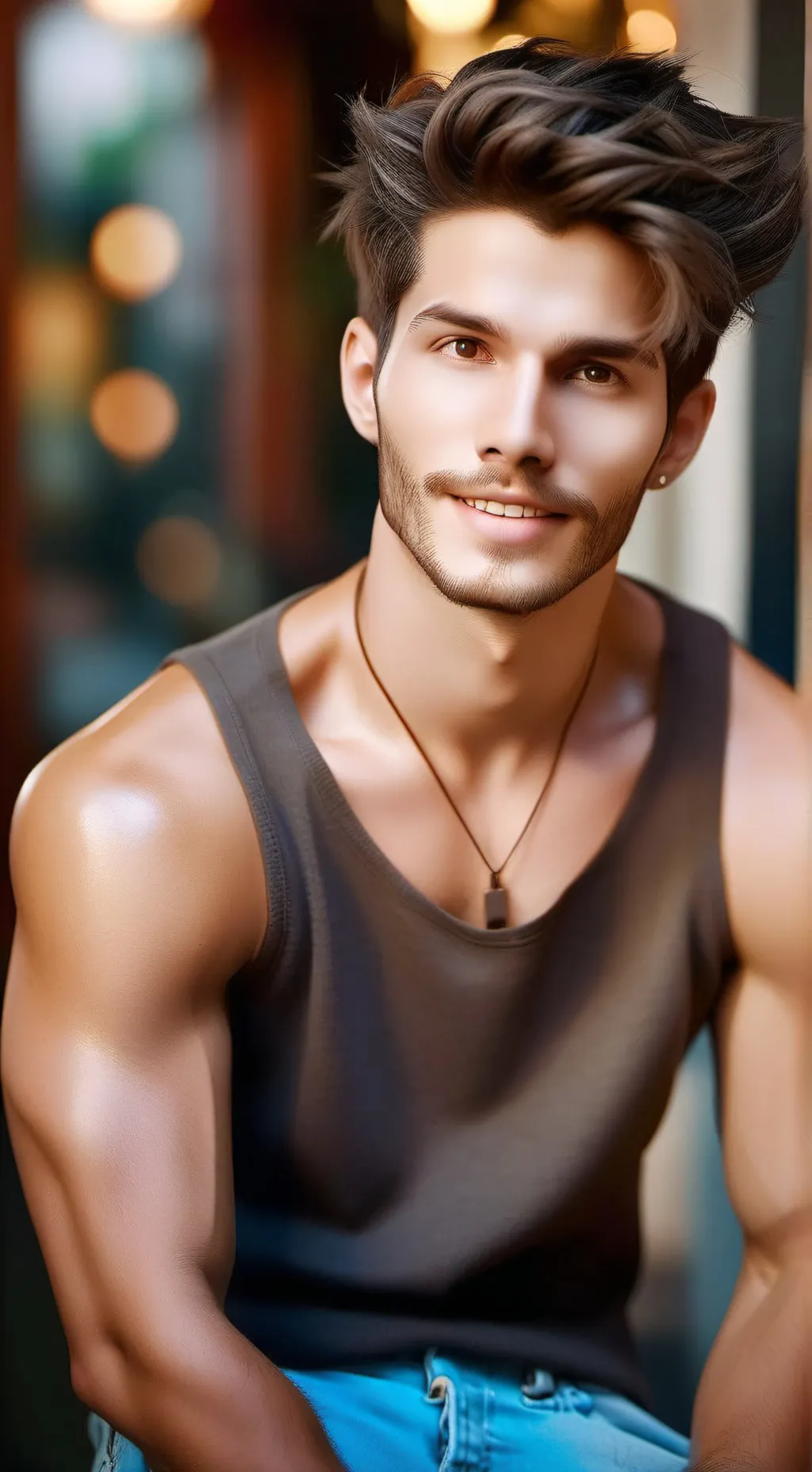 ai character: Alex background