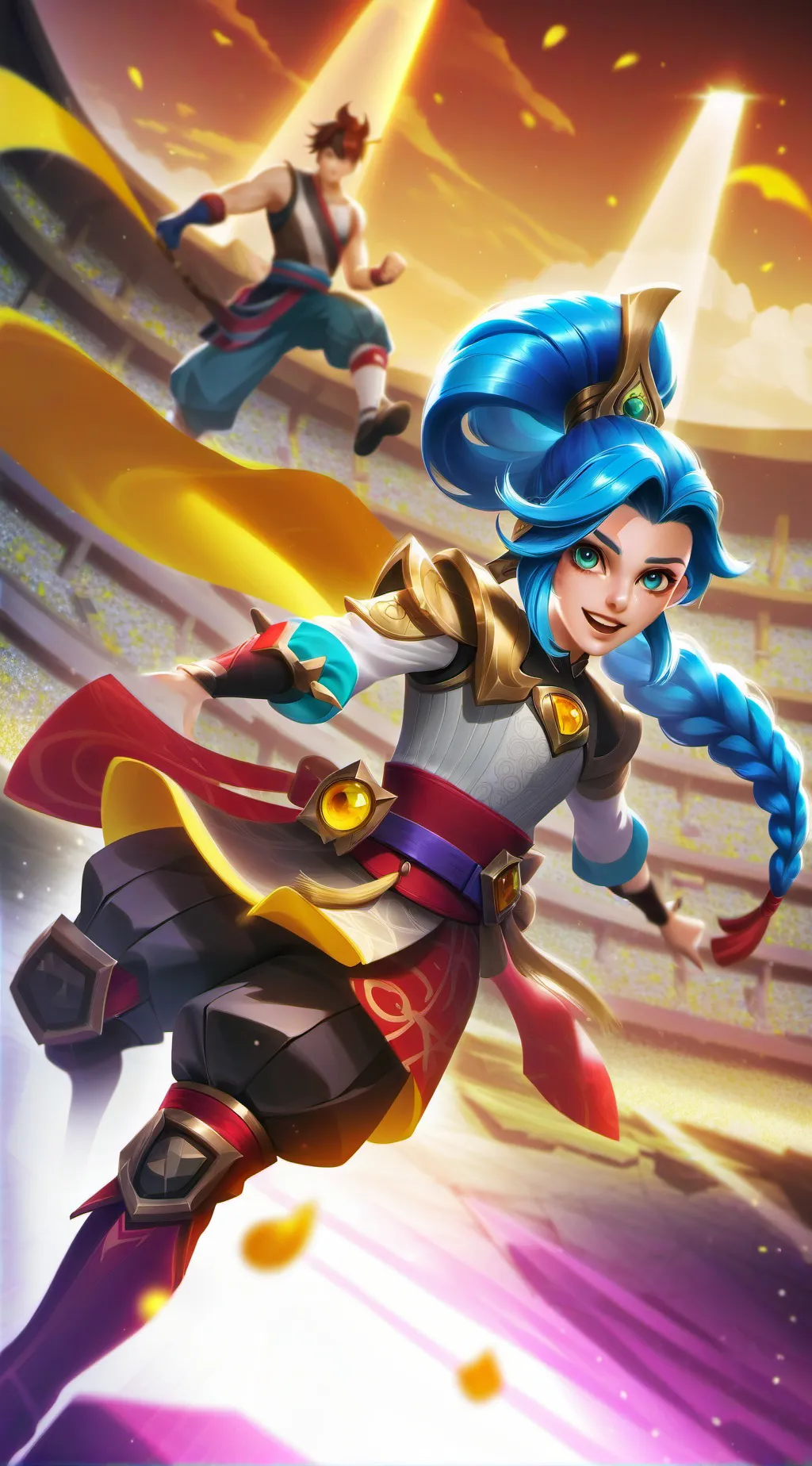 ai character: Ruby rose background