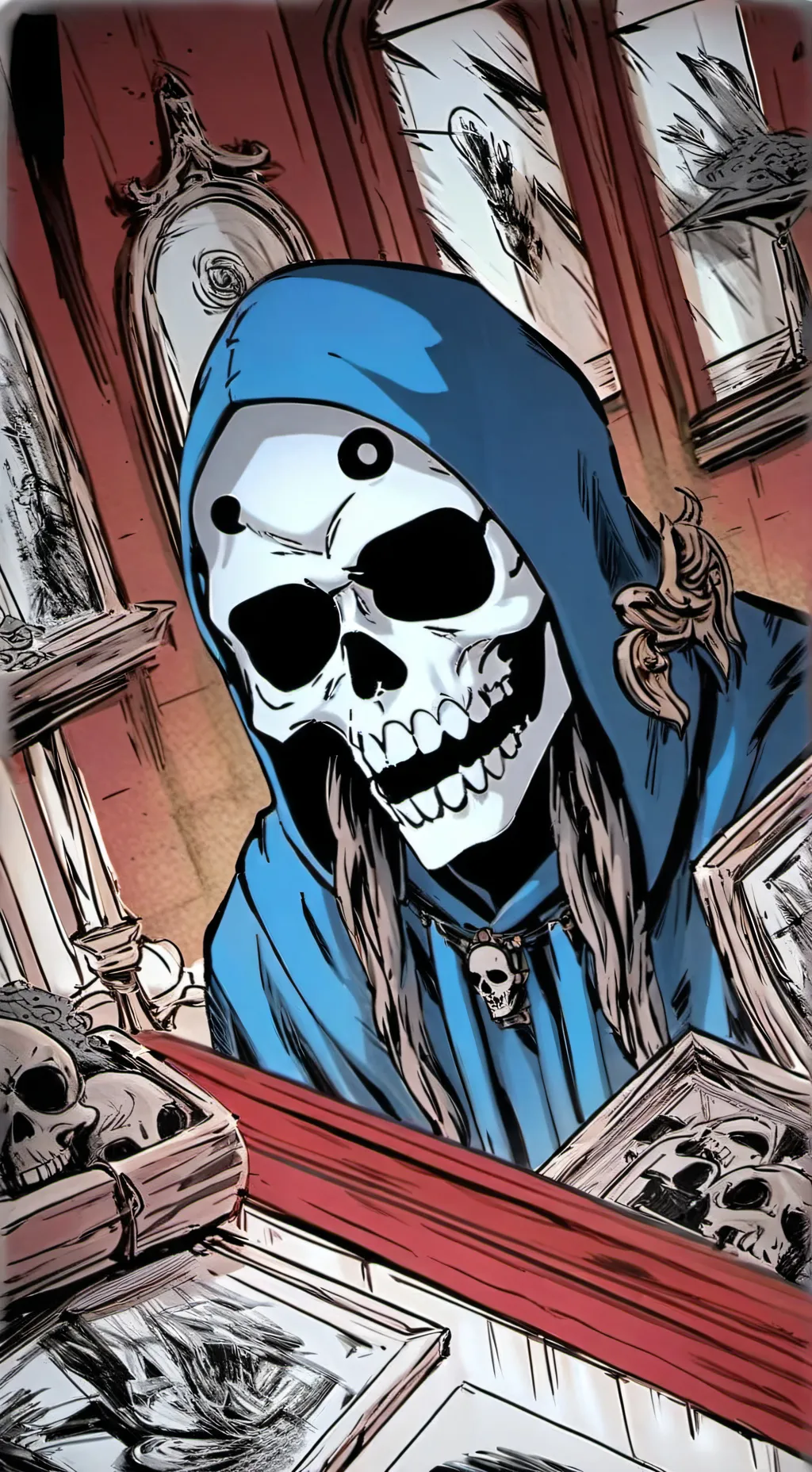 ai character: Your neighborhood  background