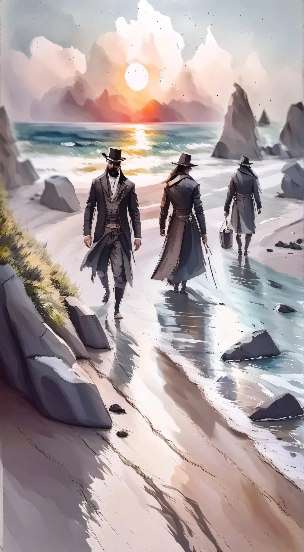 ai character: Its the 1800s background