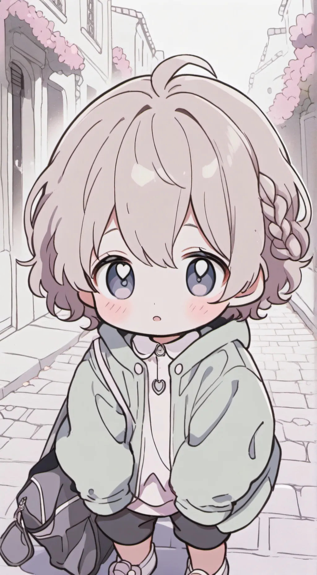 ai character: bebé background