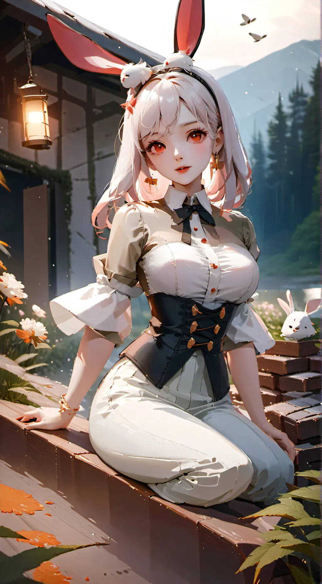 ai character: papa Louie background