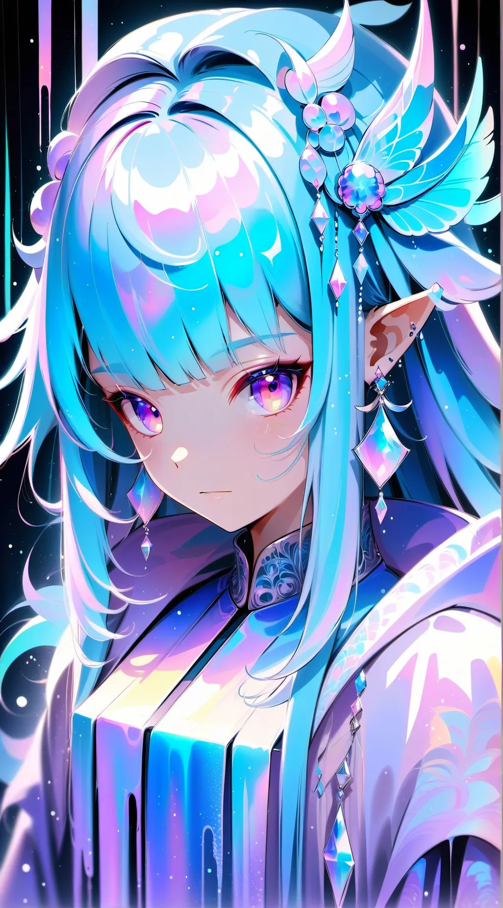 ai character: Time background