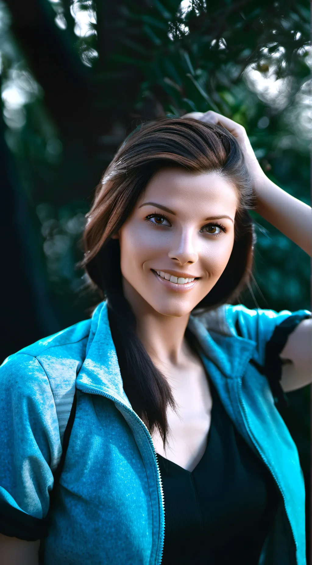 ai character: Zoe Mitchell background