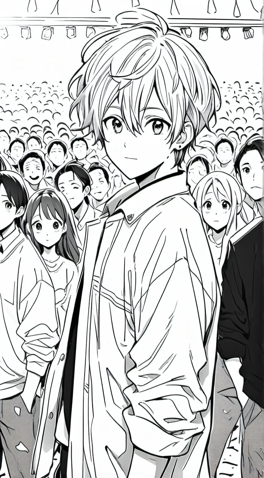 ai character: your concert  background