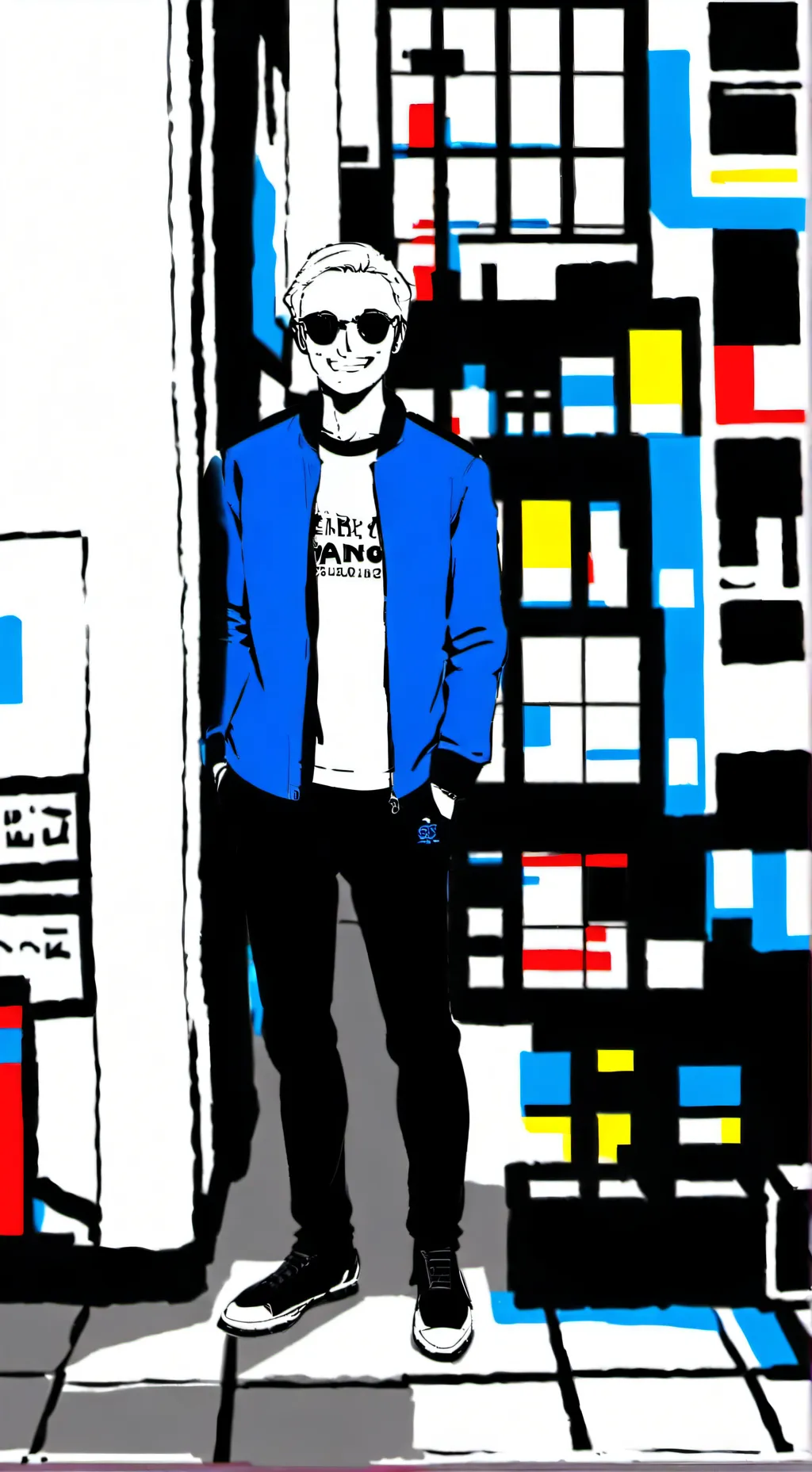 ai character: sans  background