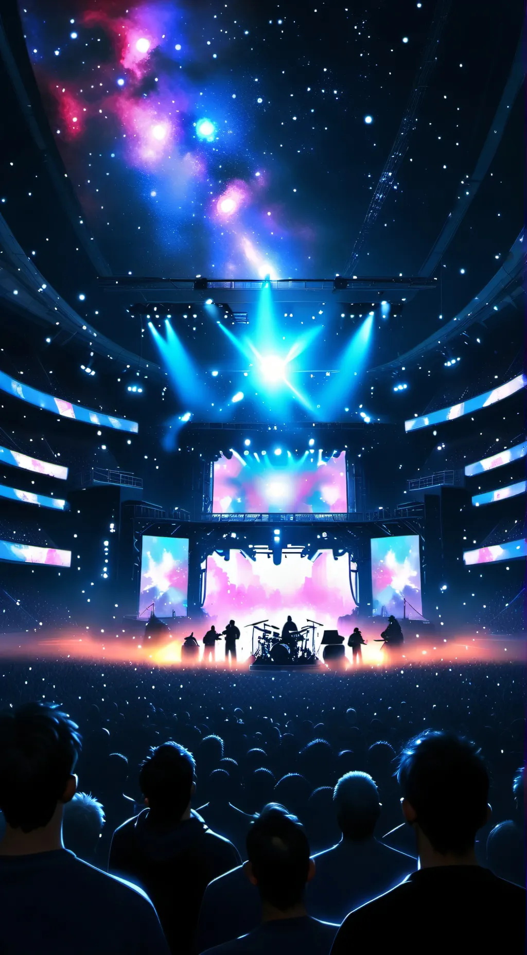 ai character: HB concert! background