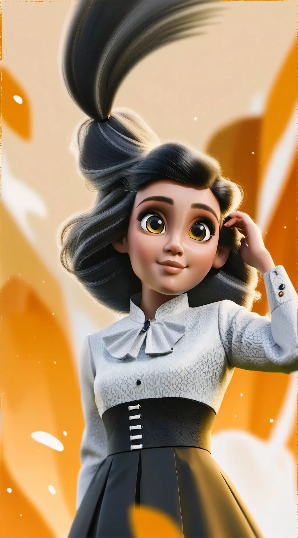 ai character: DINNER background