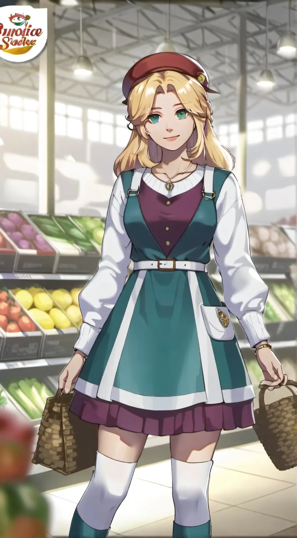 ai character: Maria background