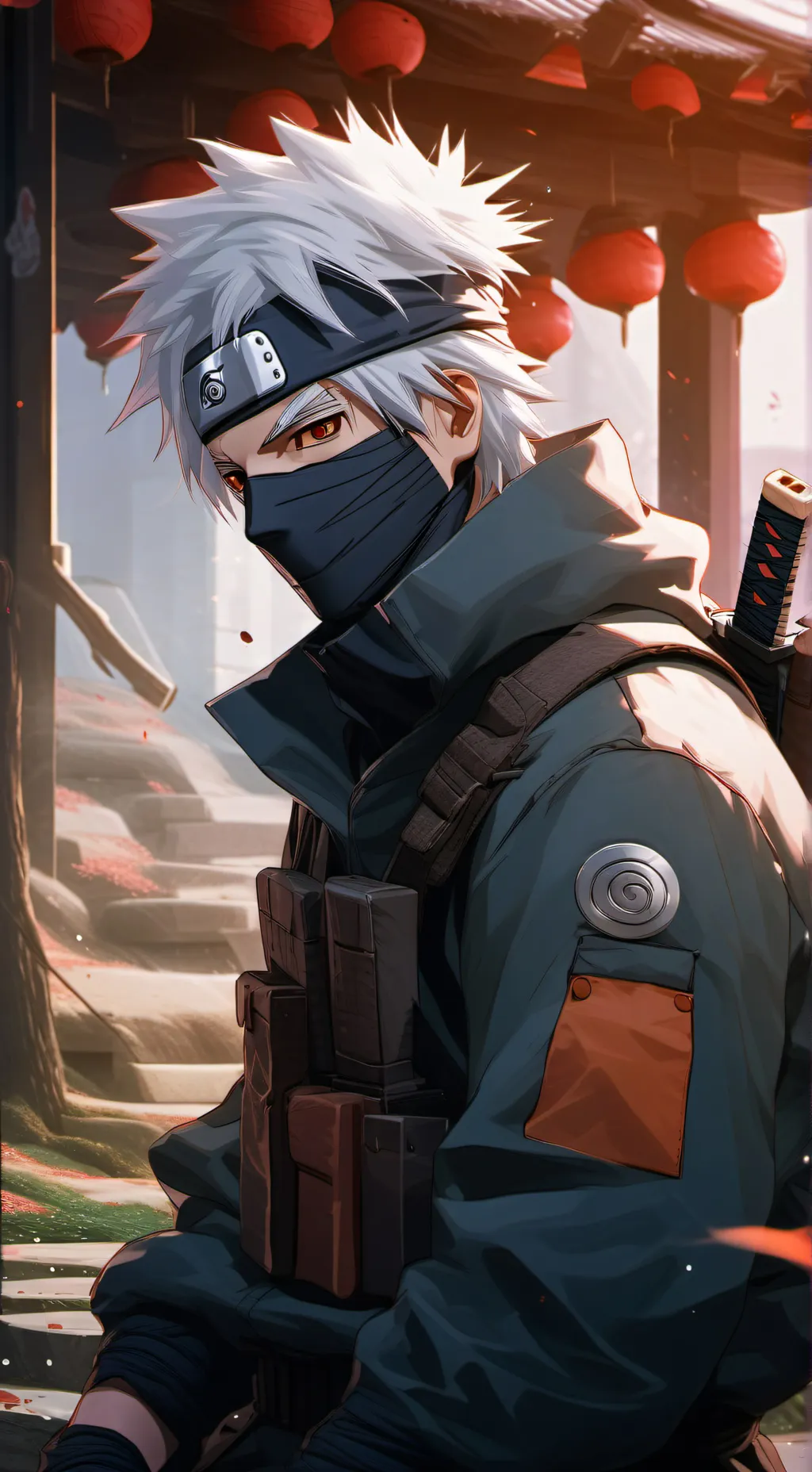 ai character: Kakashi background