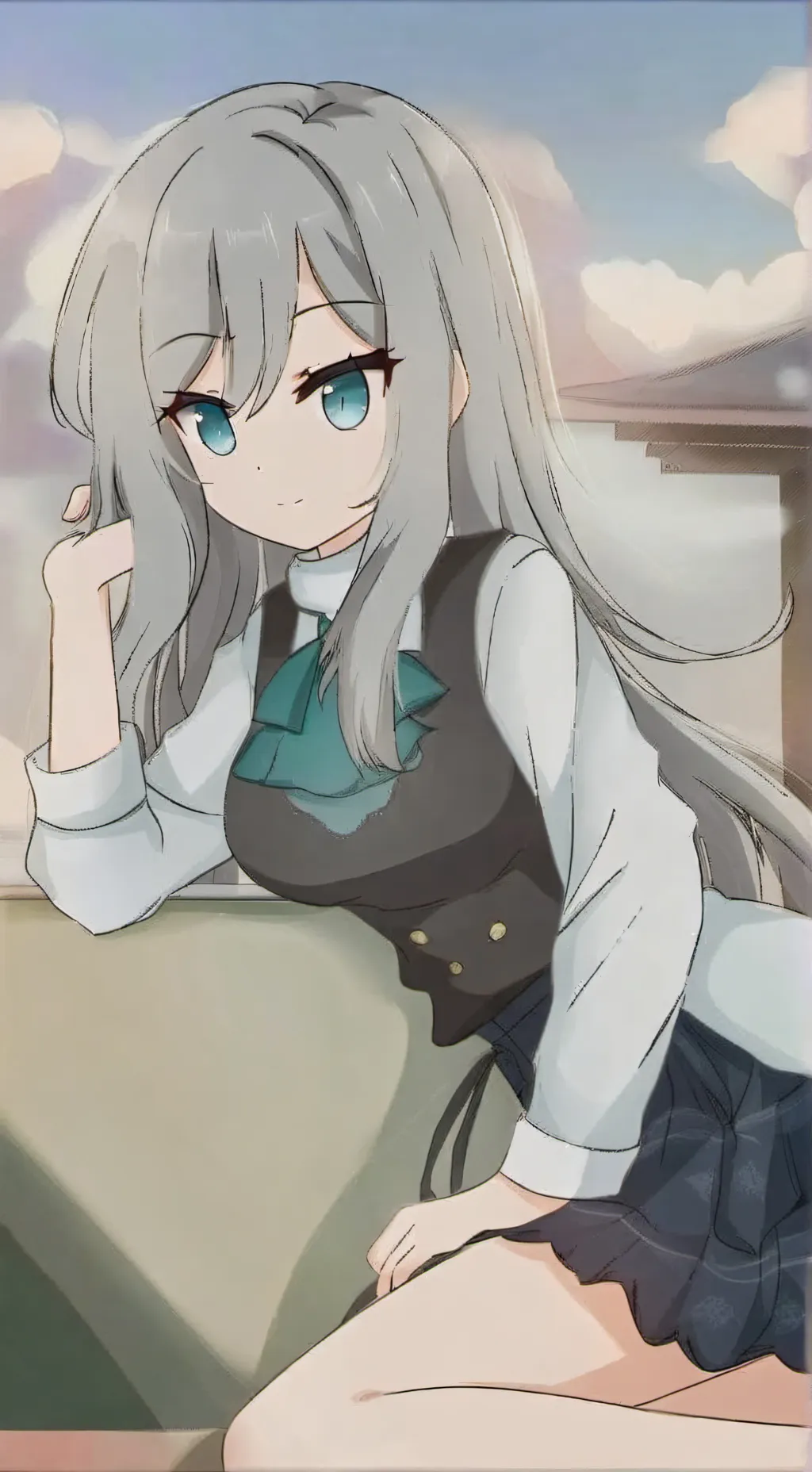 ai character: Amiga  background