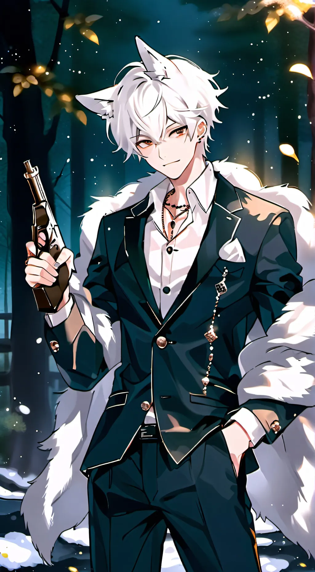 ai character: mafia crush background