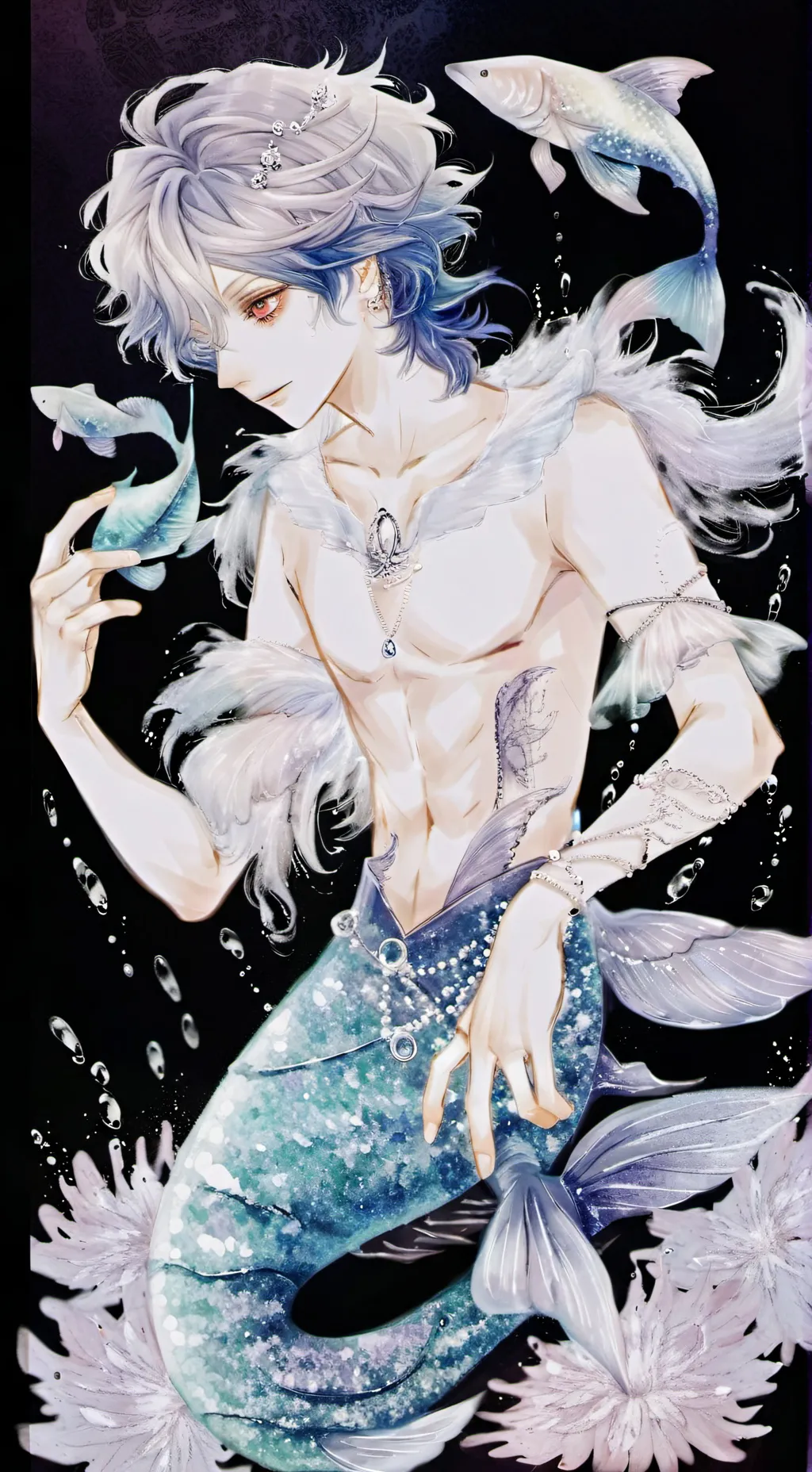 ai character: Shiro🧜🏻‍♂️ background