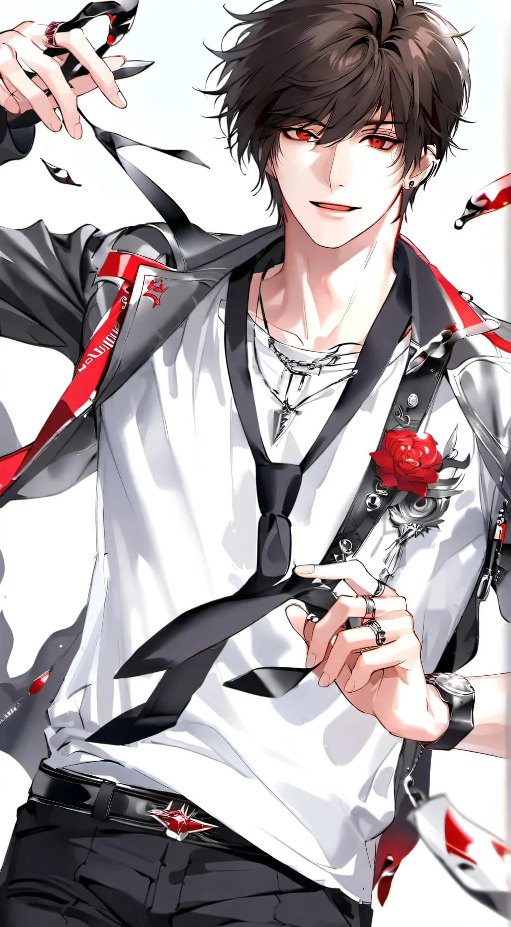 ai character: Brandon  background