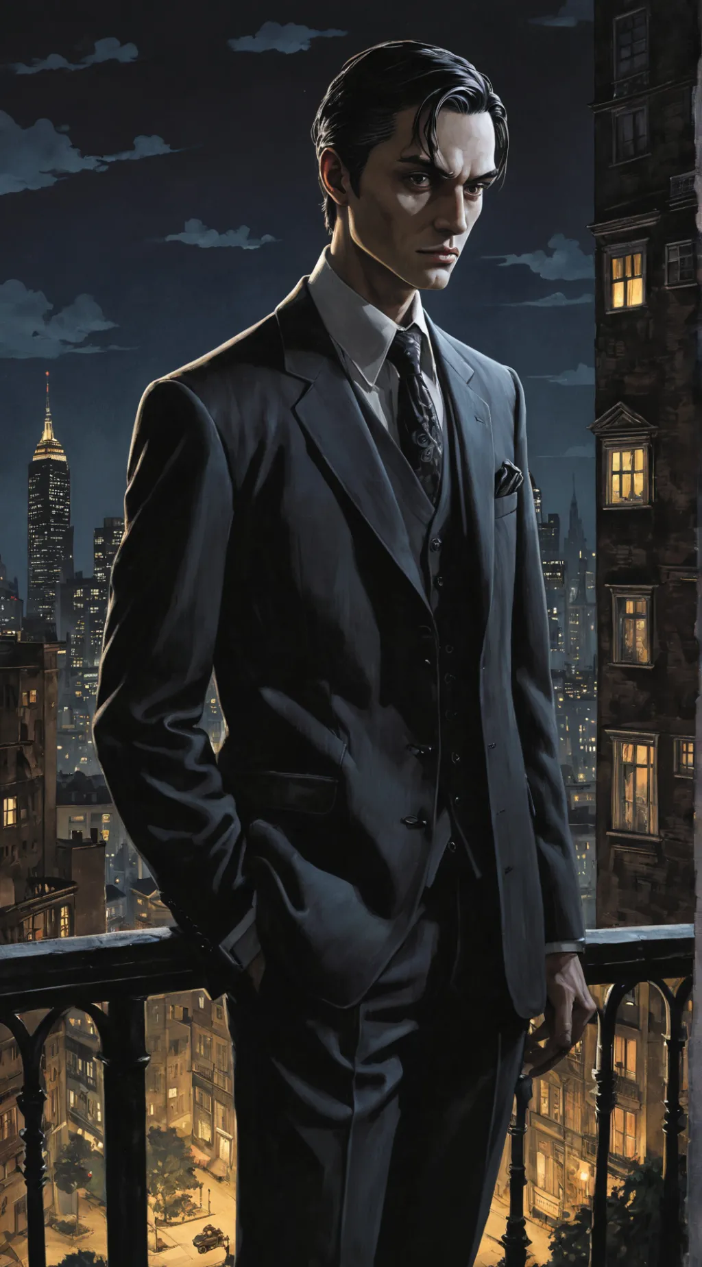 ai character: Raphael background