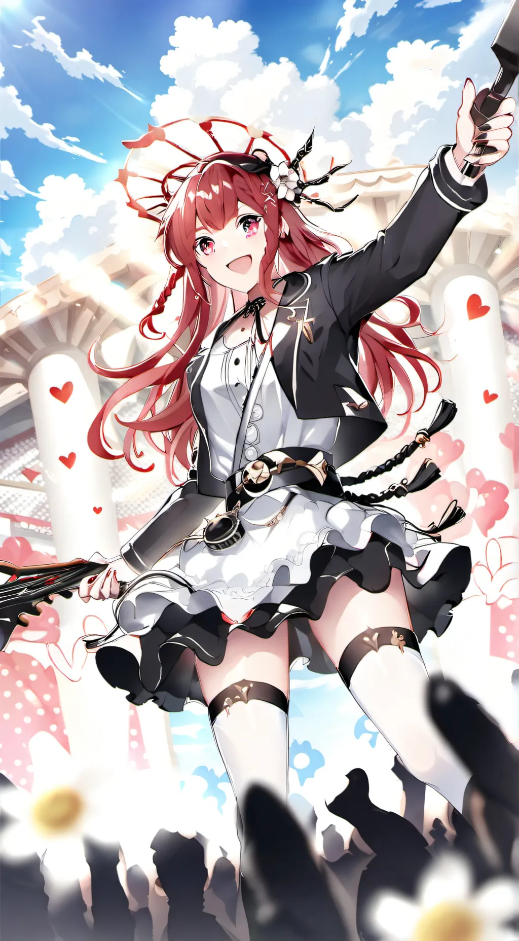 ai character: 🎤~°Cøncęrţ background