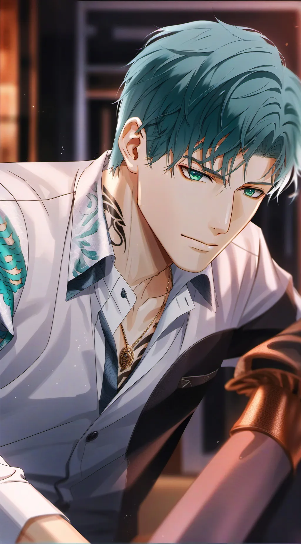 ai character: Enzo 'The Blade' M background