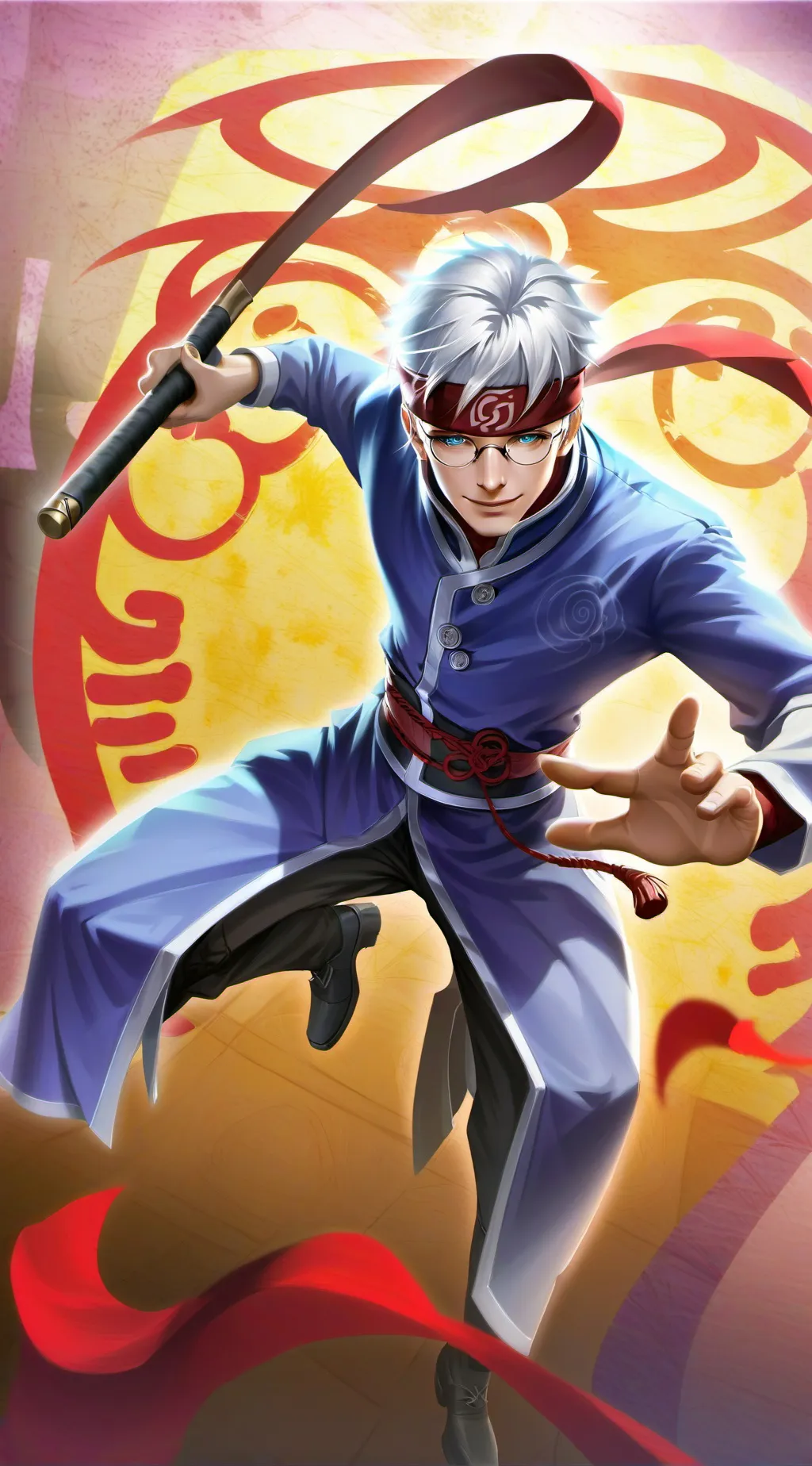 ai character: Satoru Gojo background