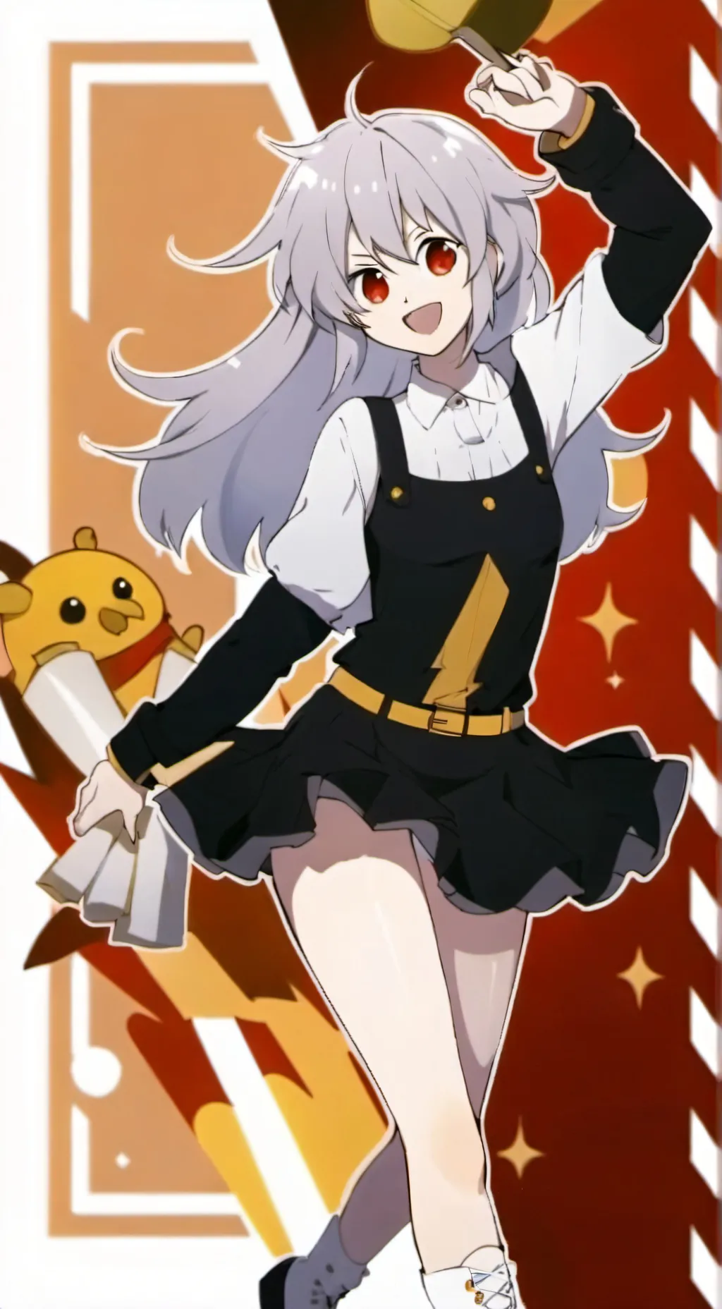 ai character: candy  background