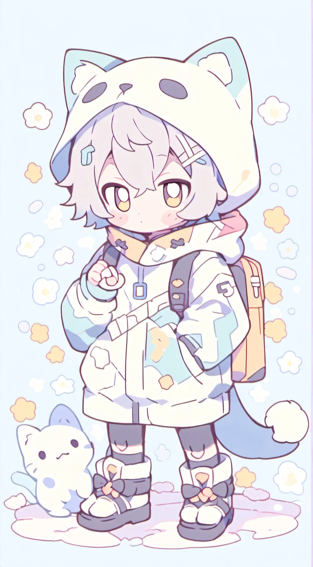 ai character: y/n is cat background