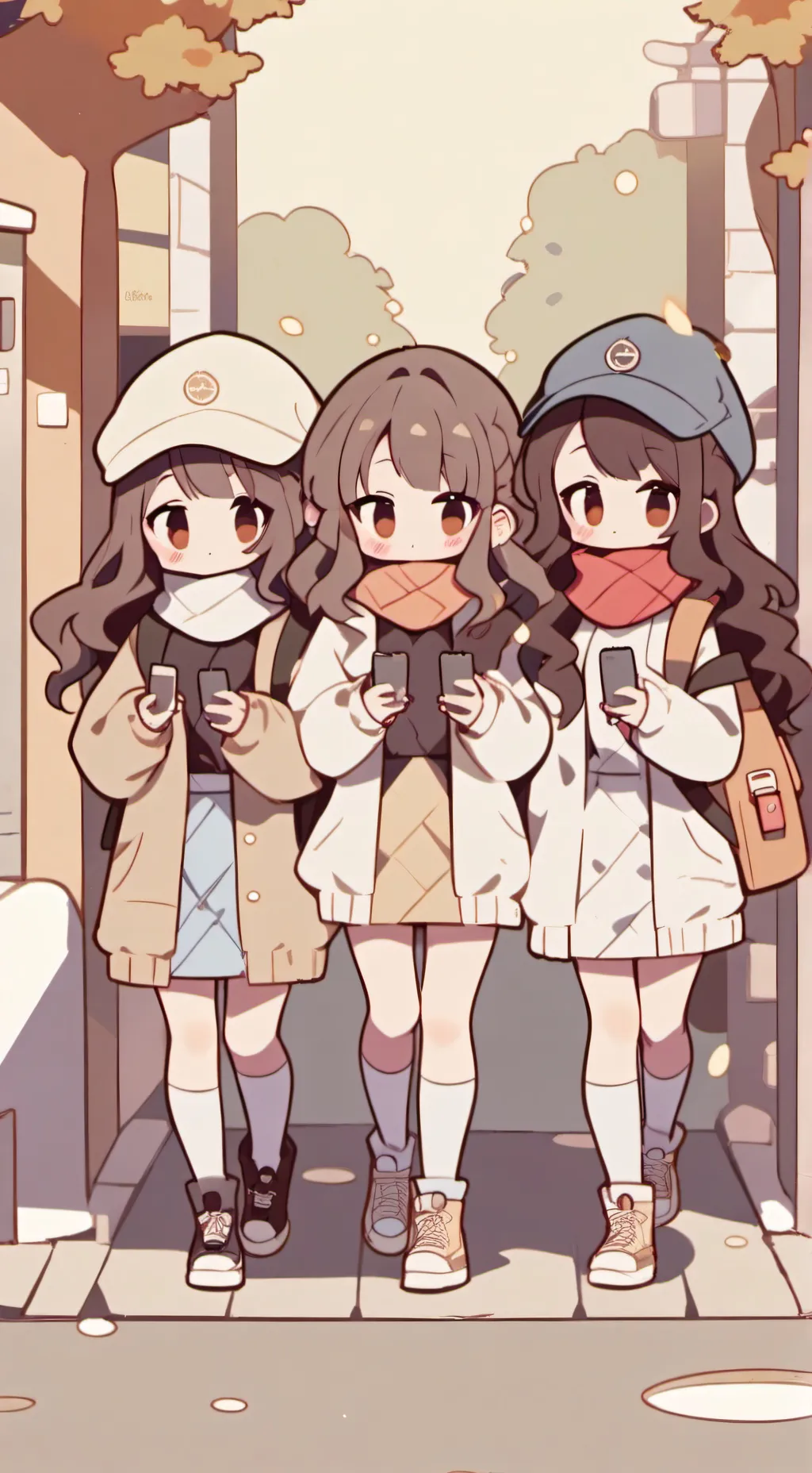 ai character: tus amigas background