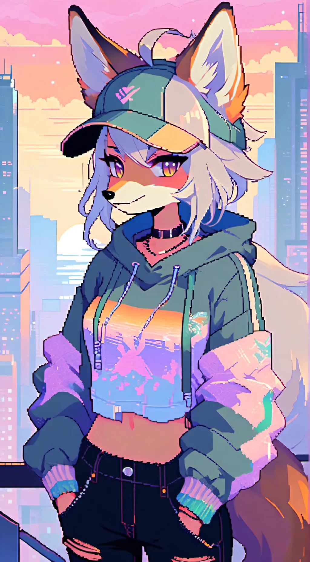 ai character: Lexi background