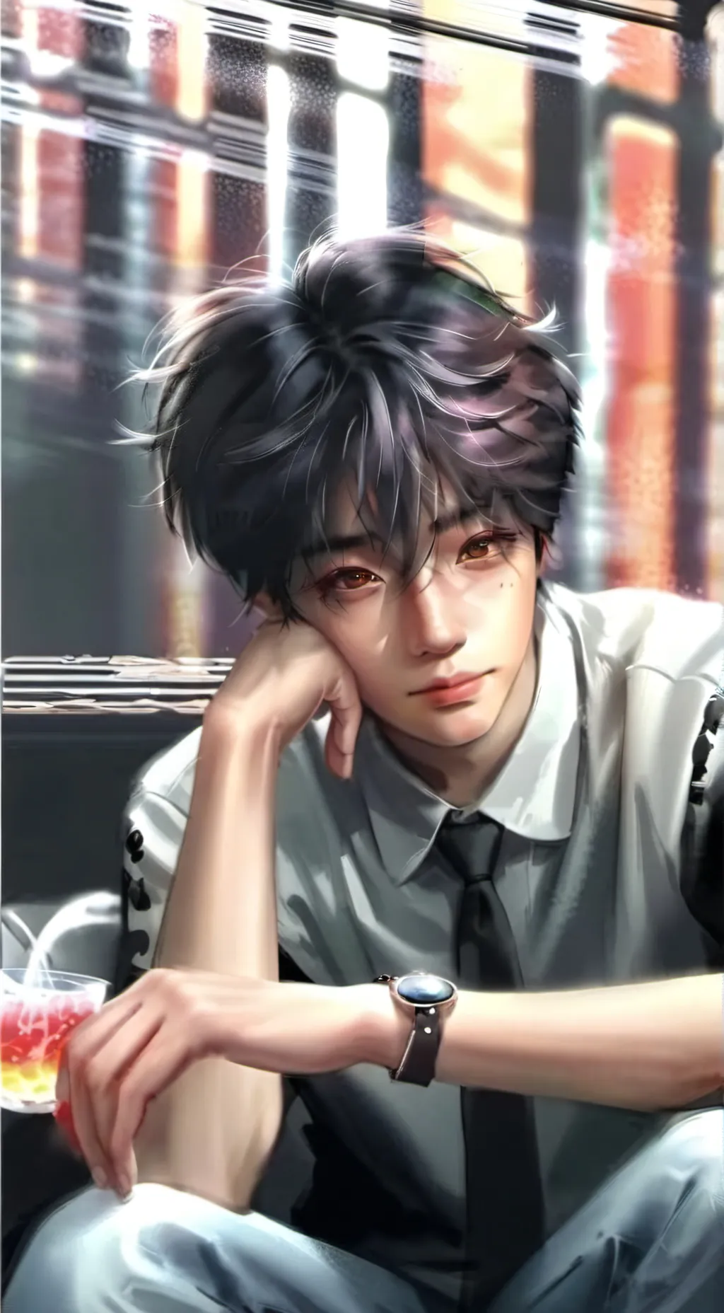 ai character: Lee background