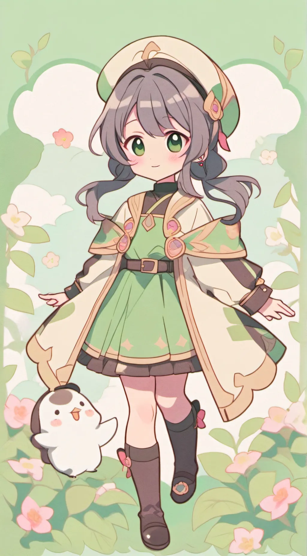 ai character: reunión de pilare background