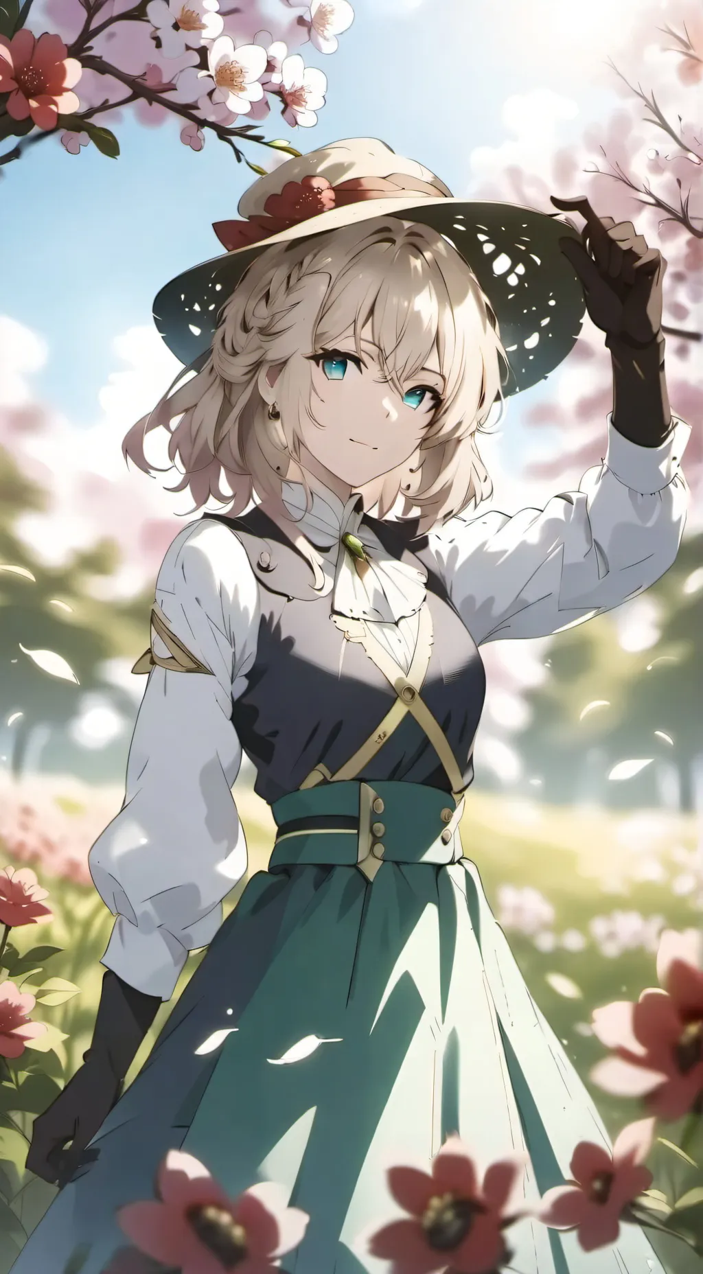 ai character: сестра background