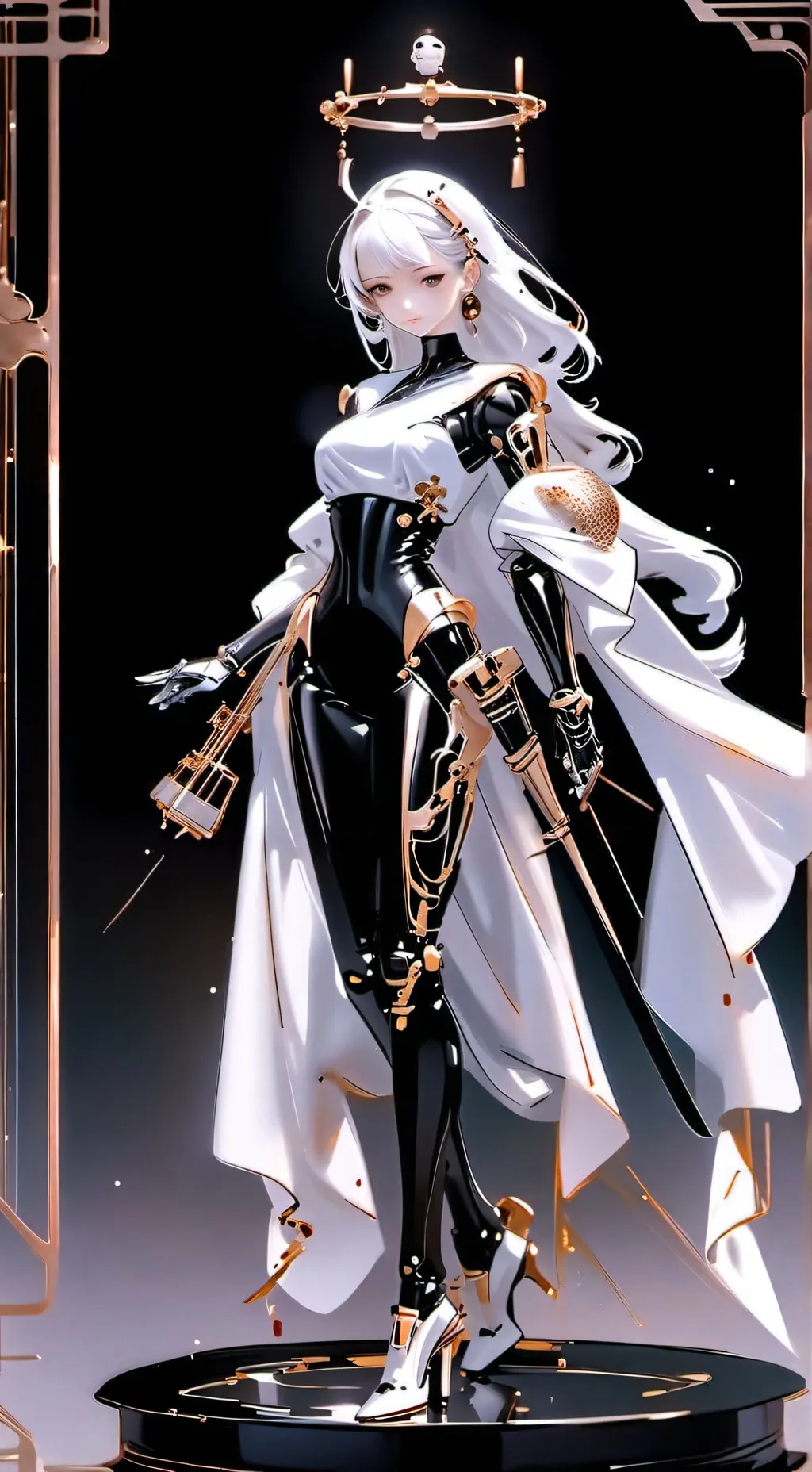 ai character: Shelly x vee  background