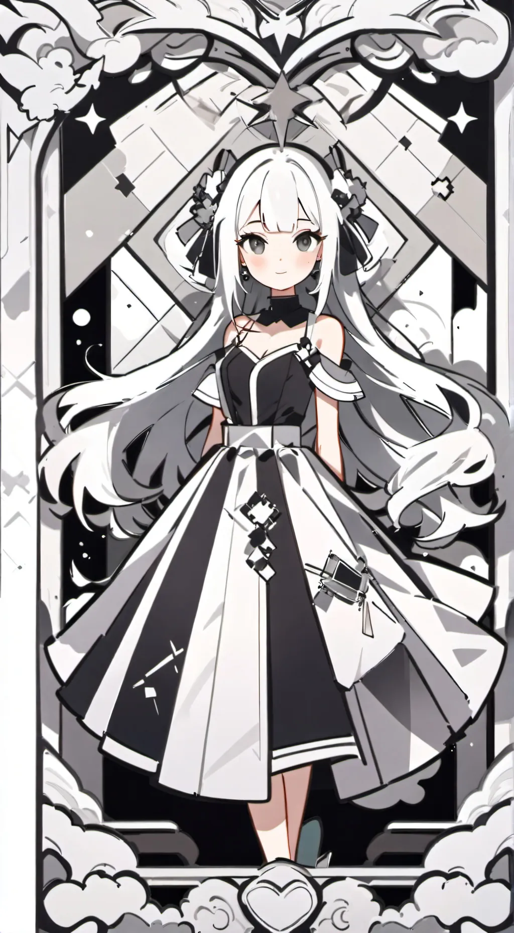 ai character: Black’s sister  background