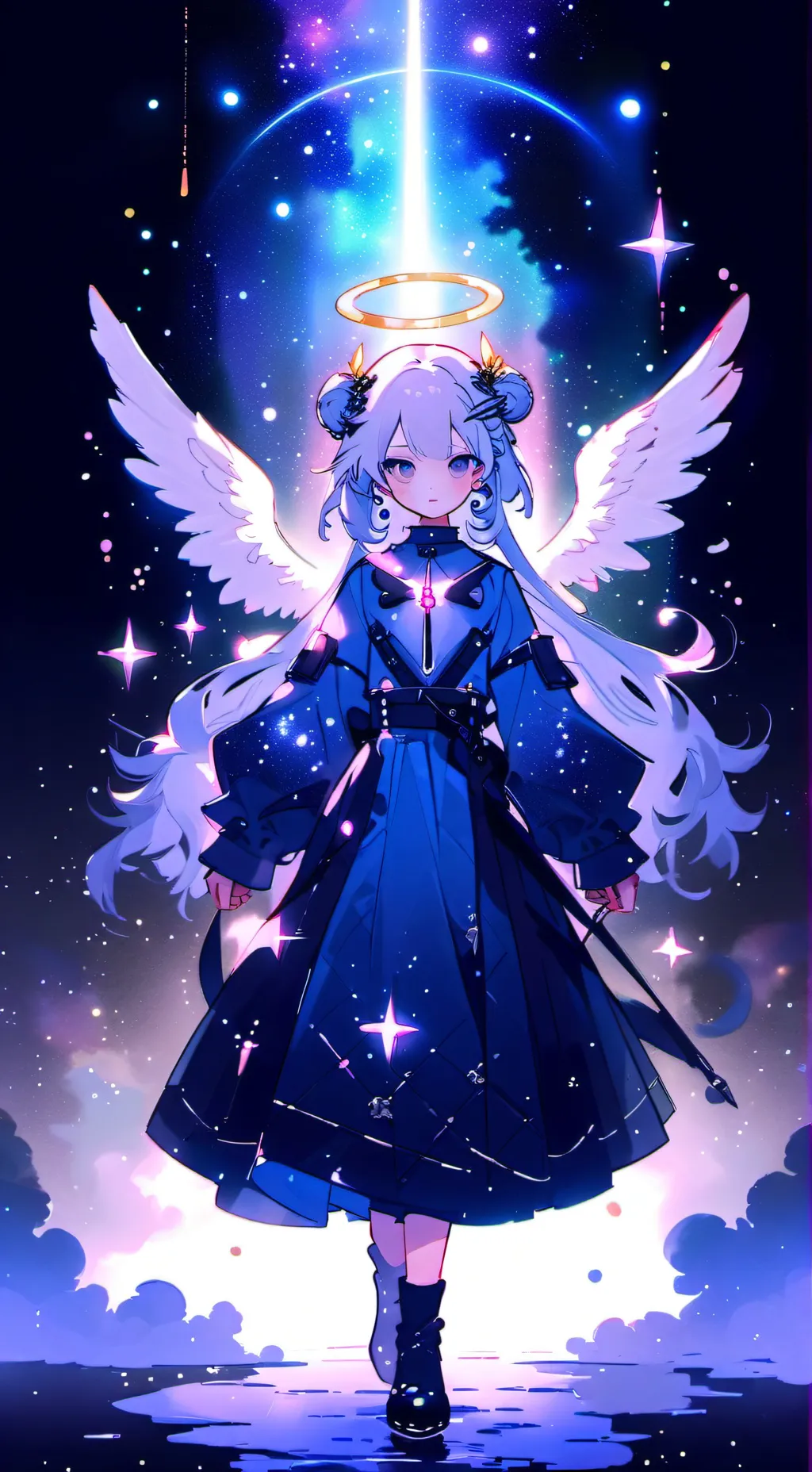 ai character: Guardian Angel background