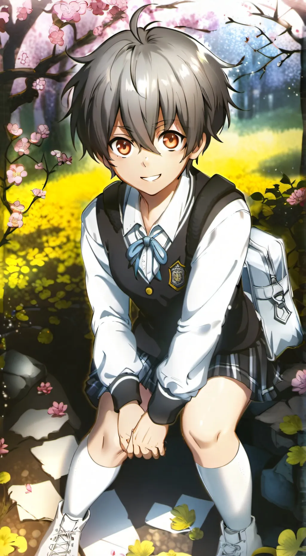 ai character: tomboy sam background