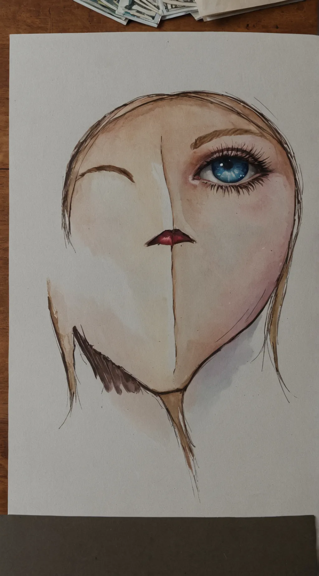 ai character: pola background