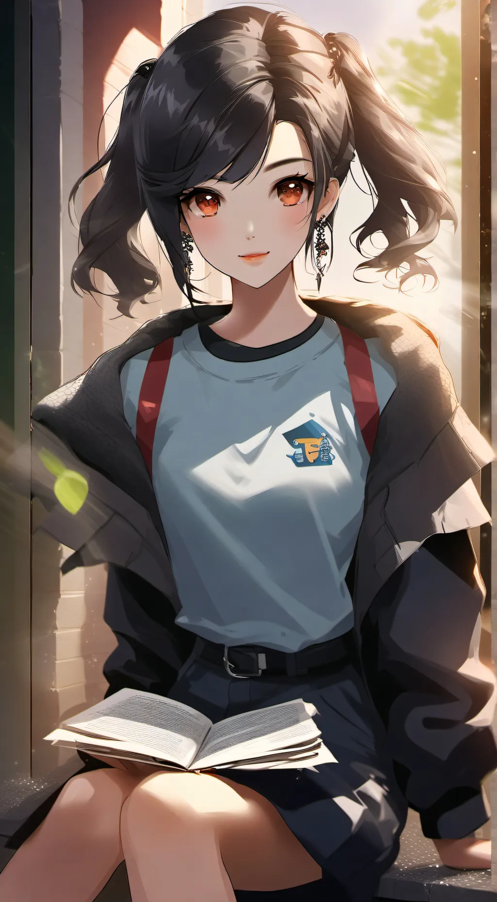 ai character: kim background