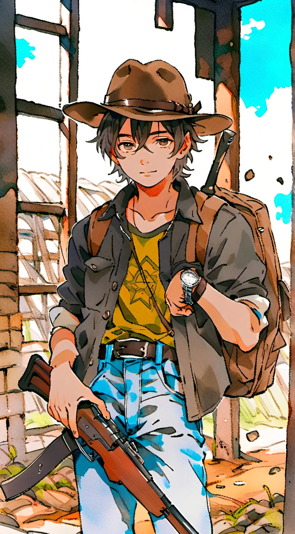 ai character: Carl background