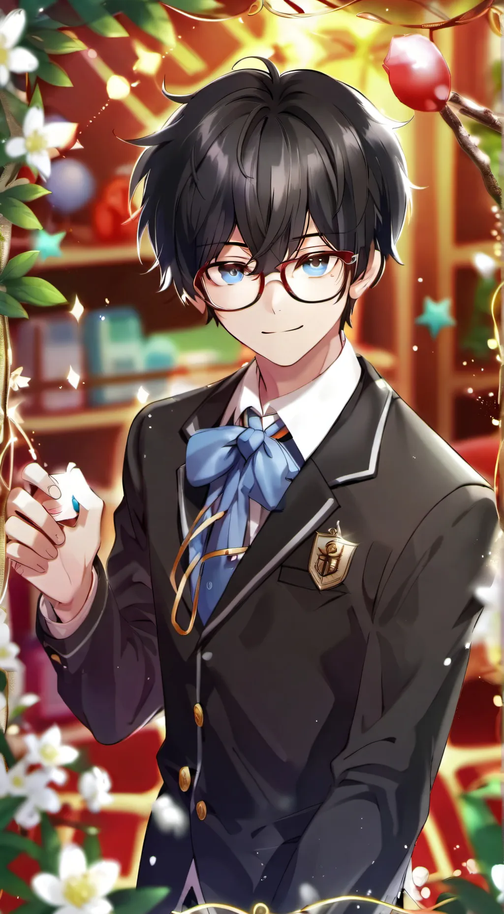 ai character: Koi Yamashi background