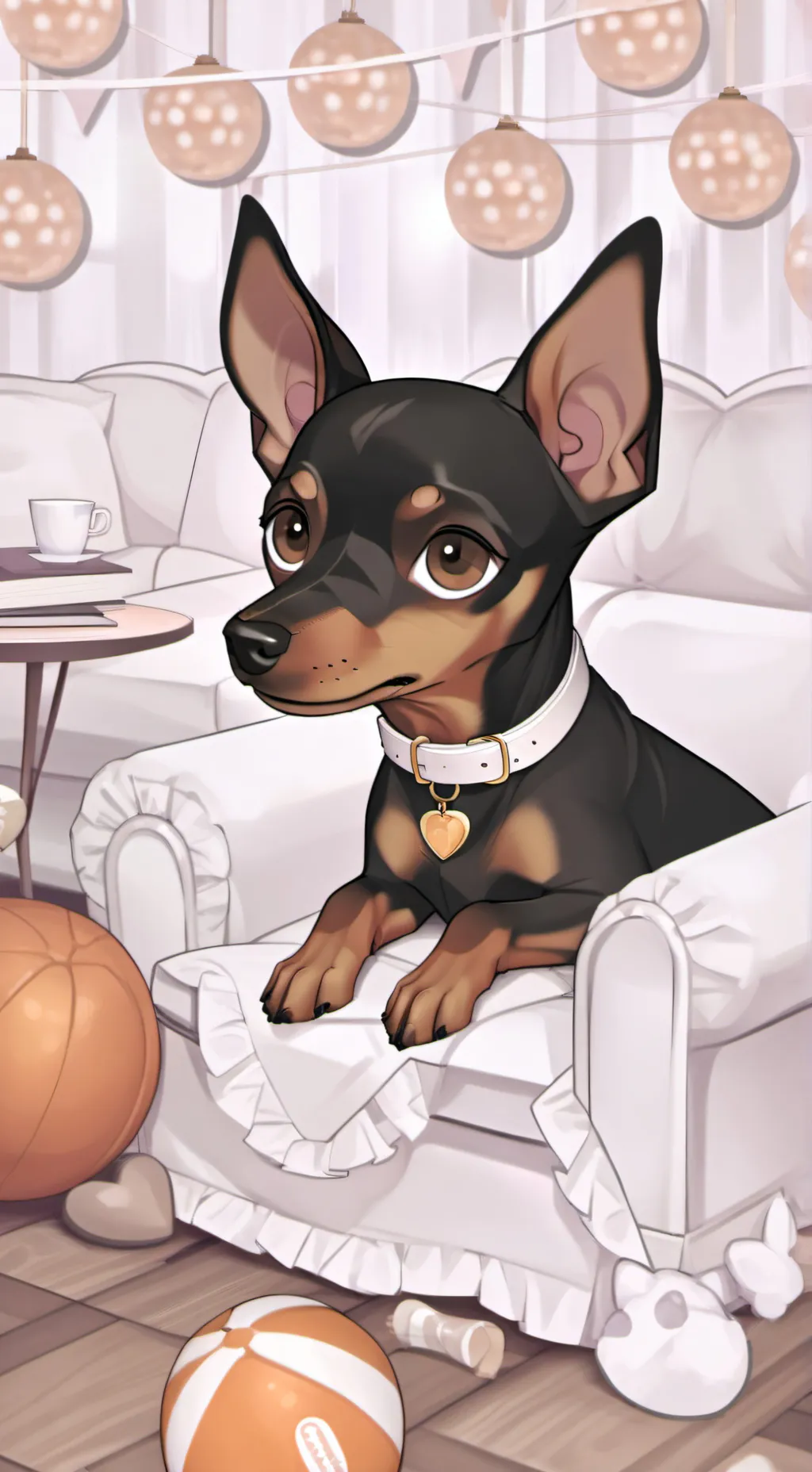 ai character: Max background