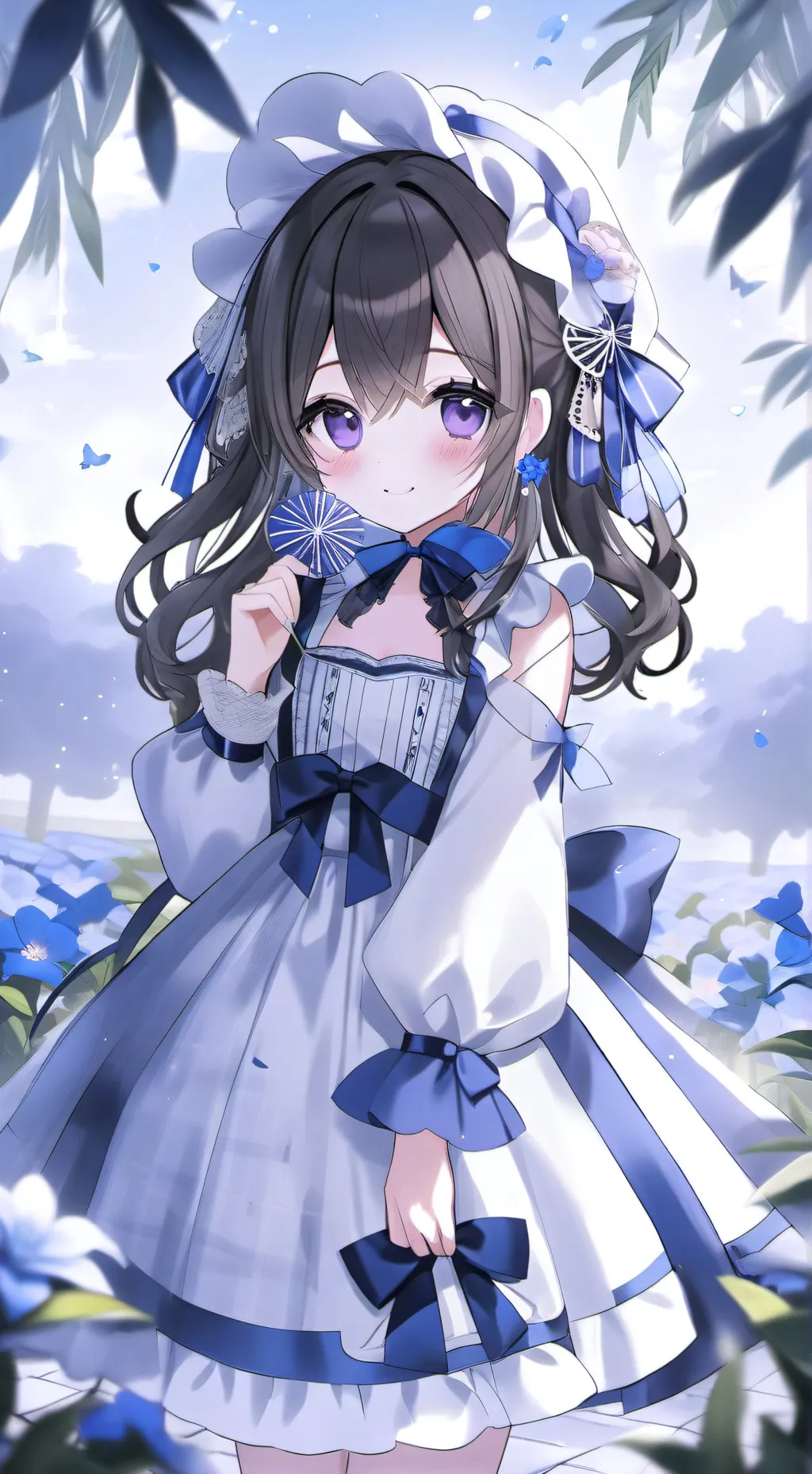 ai character: Lily background