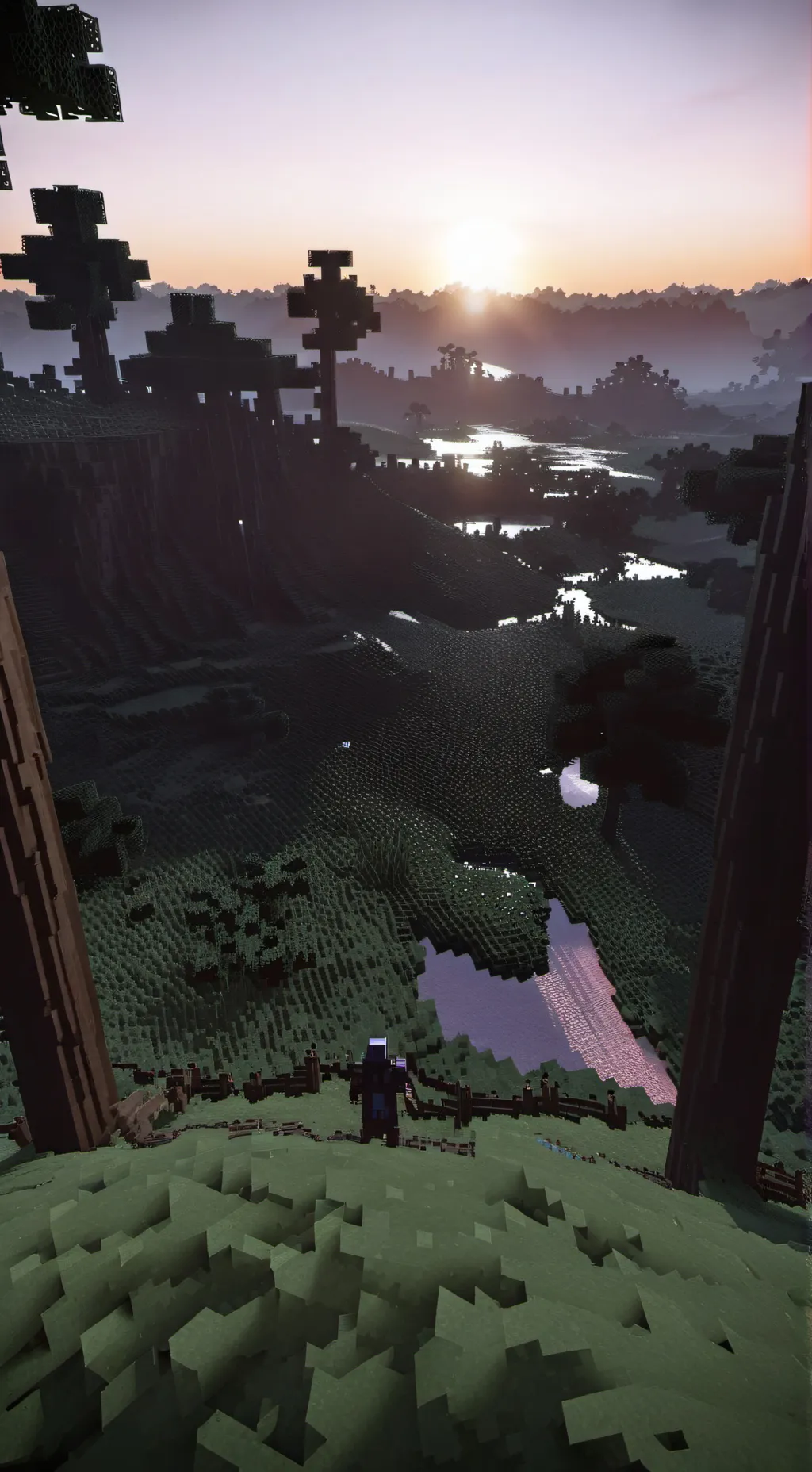 ai character: Minecraft Server background