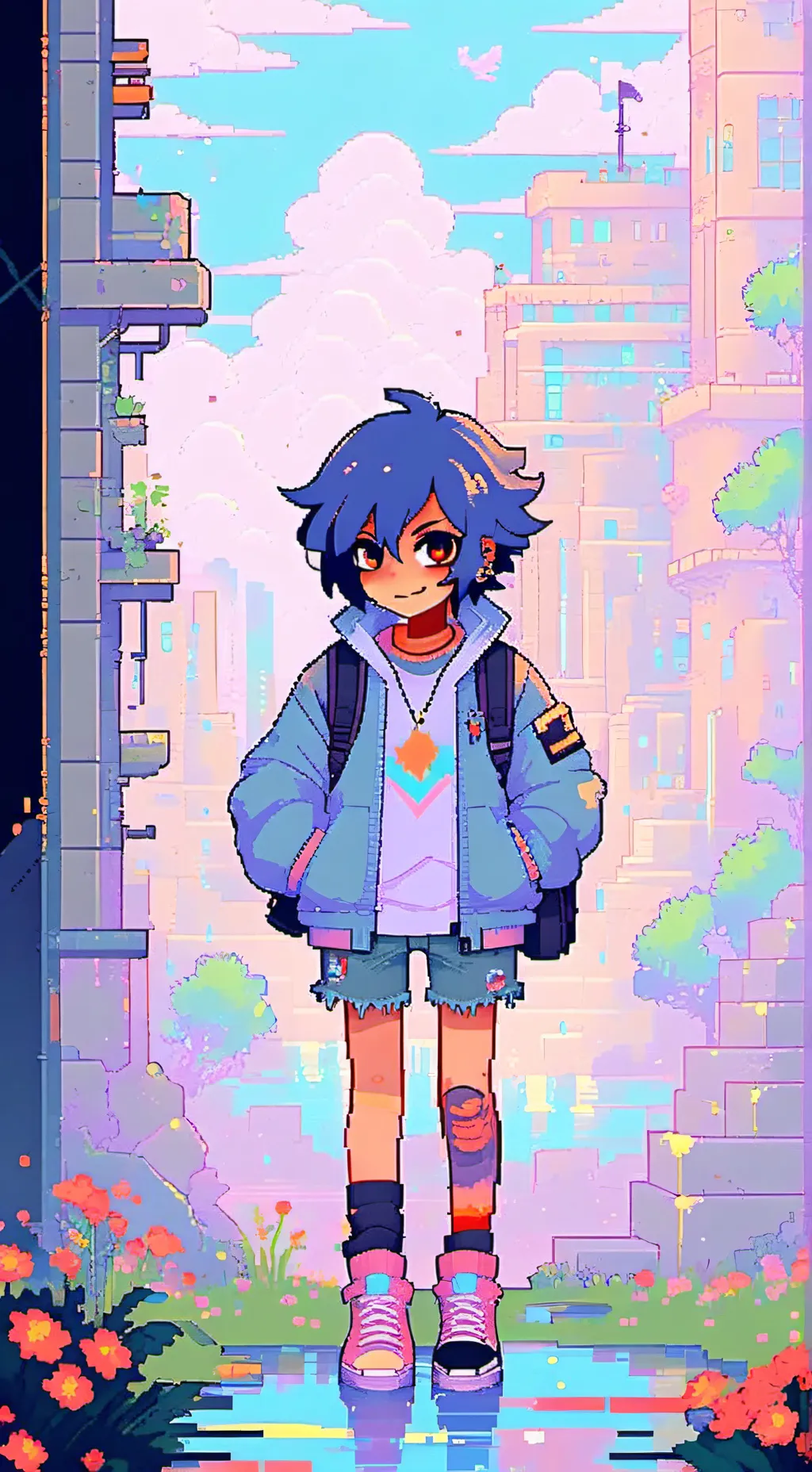 ai character: Ideas plzzzzz!!!￼ background