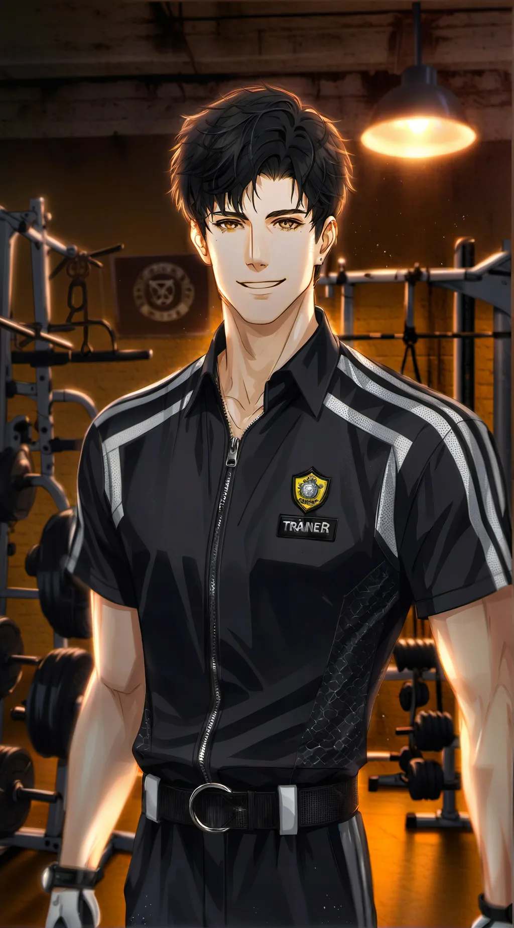 ai character: Justin background