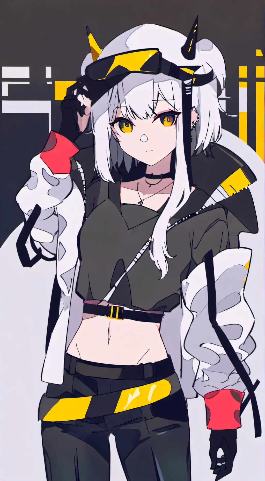 ai character: anime background