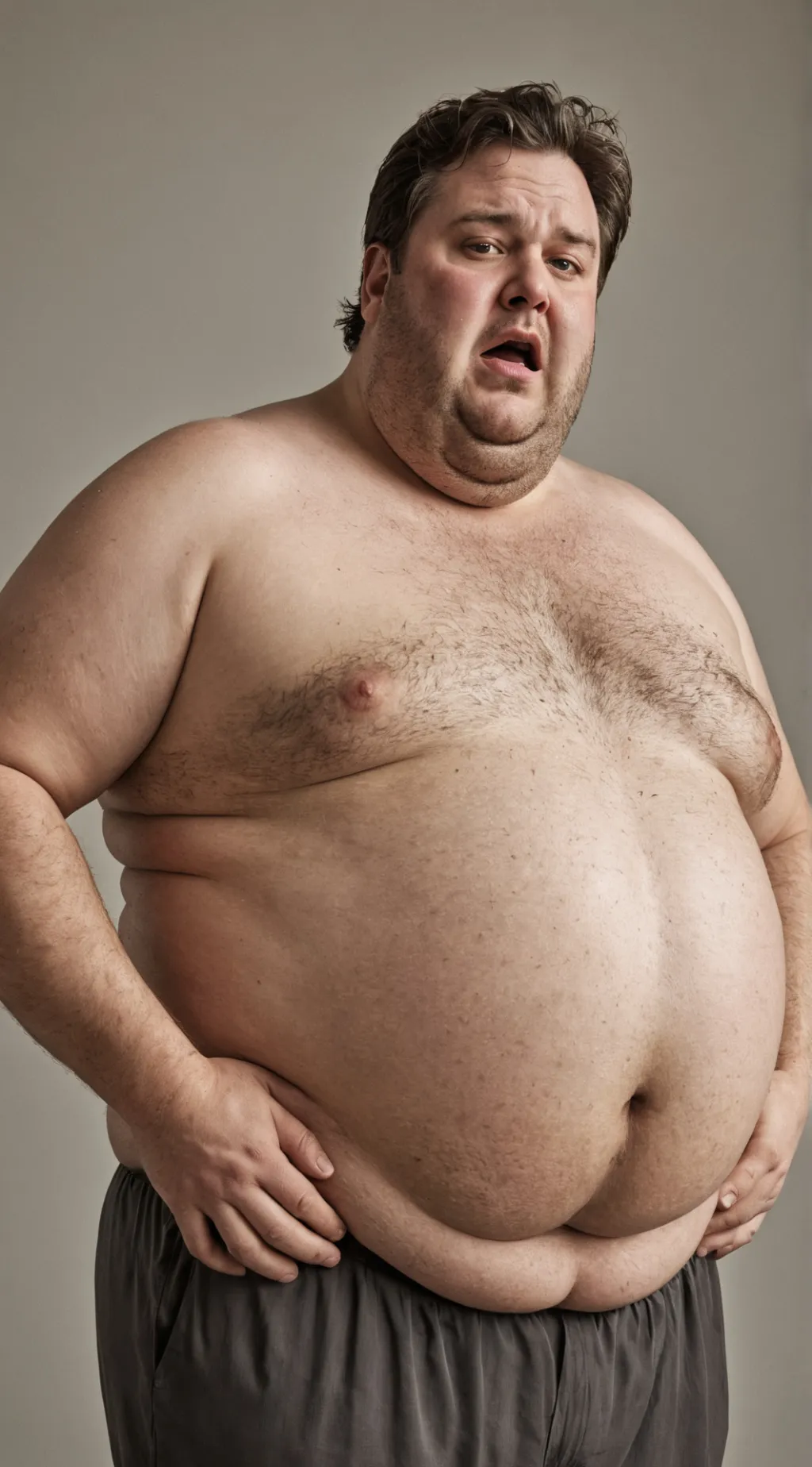 ai character: Fat Man (Sick) background